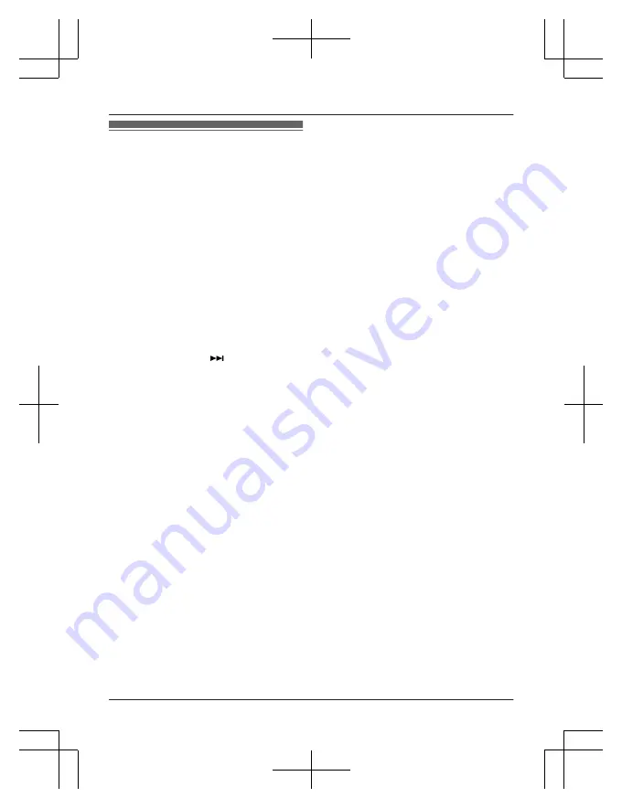 Panasonic KX-TGM422AZ Operating Instructions Manual Download Page 70