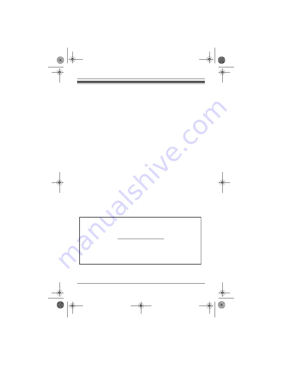 Panasonic KX-TH1201 Скачать руководство пользователя страница 61