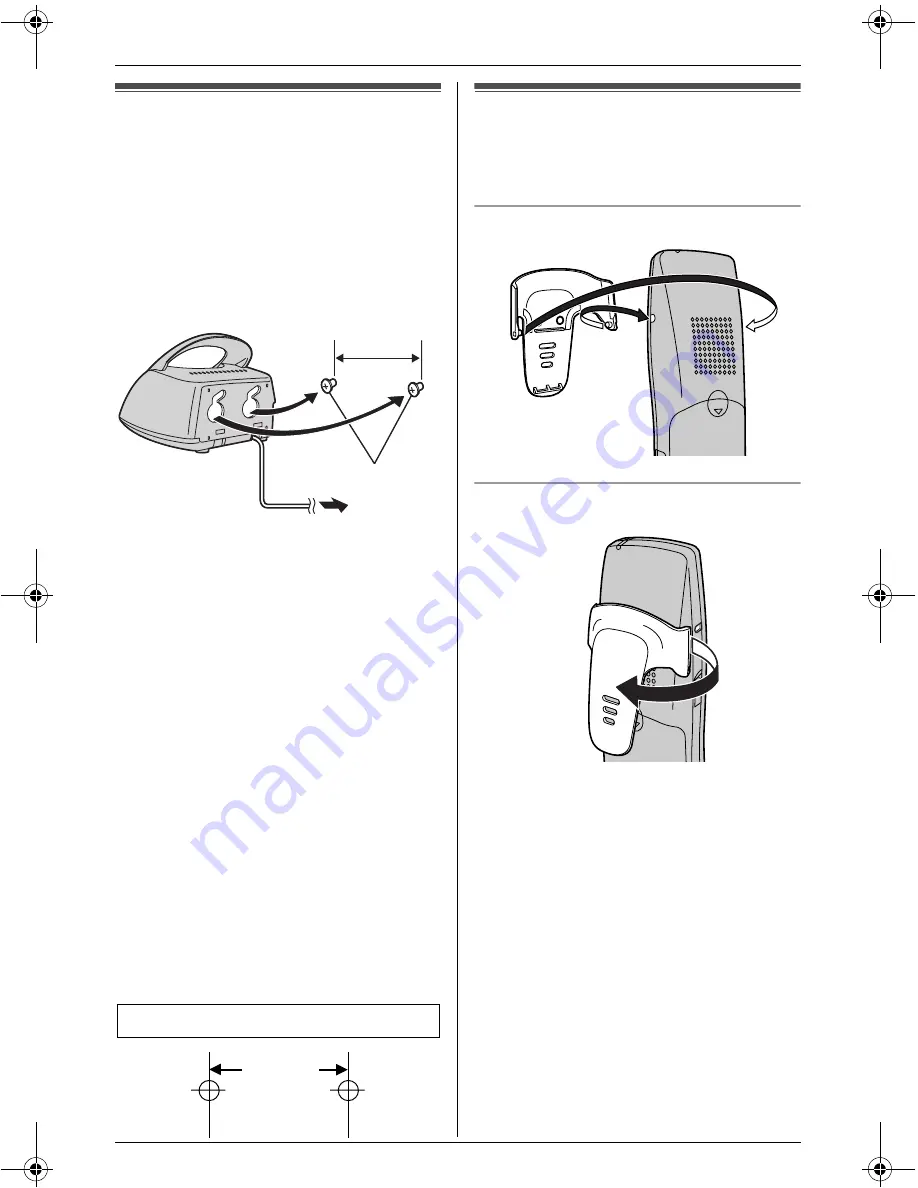 Panasonic KX-THA11 - MULTI TALK V Digital Cordless... Operating Instructions Manual Download Page 45