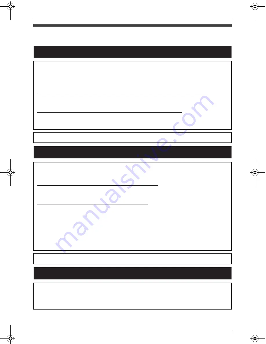 Panasonic KX-THA11 - MULTI TALK V Digital Cordless... Operating Instructions Manual Download Page 59