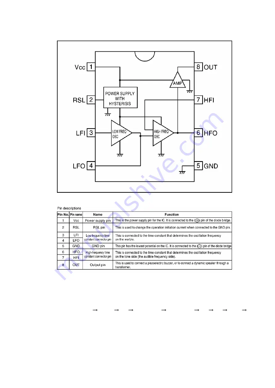 Panasonic KX-TS105LXW Service Manual Download Page 19