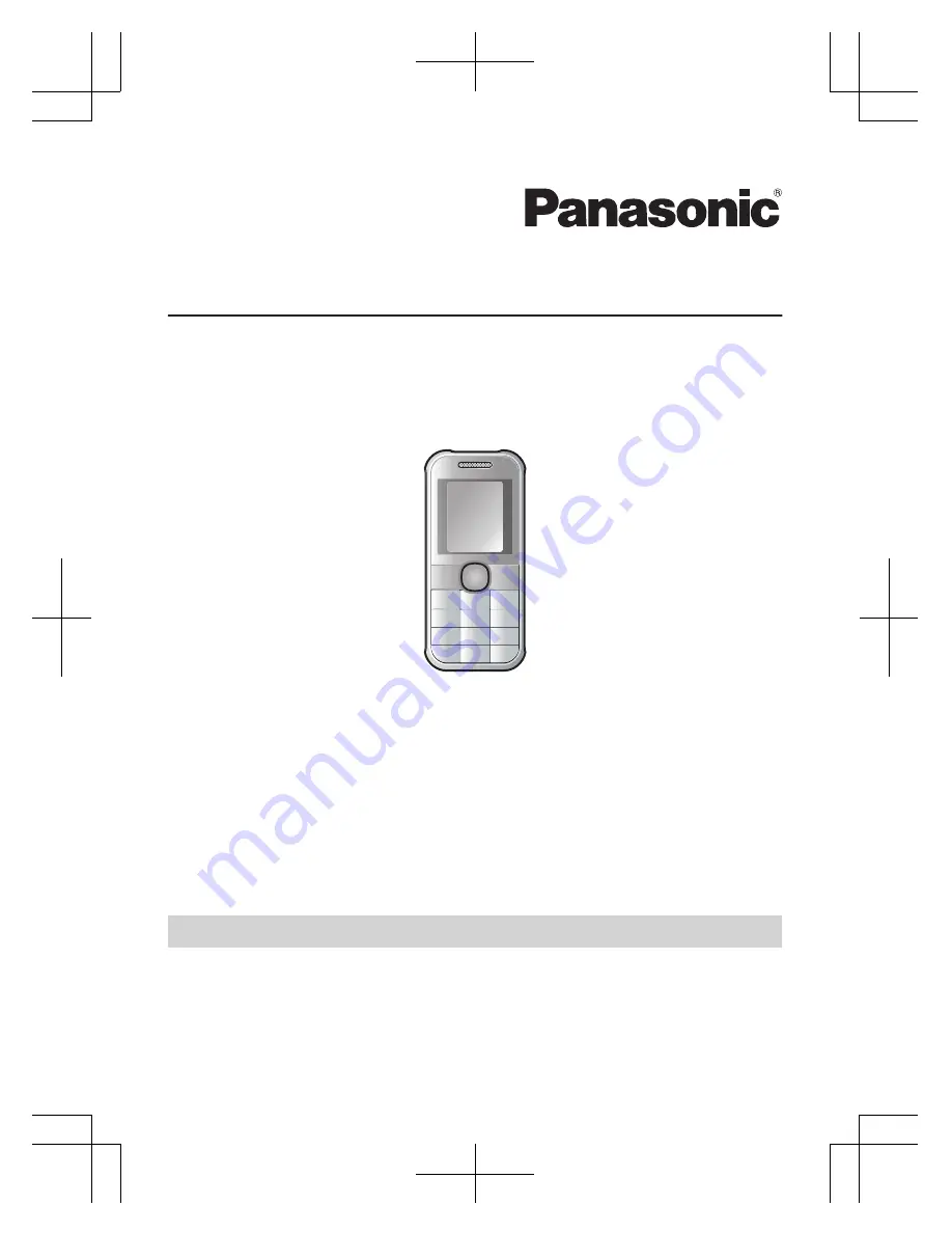 Panasonic KX-TU321 E Operating	 Instruction Download Page 1