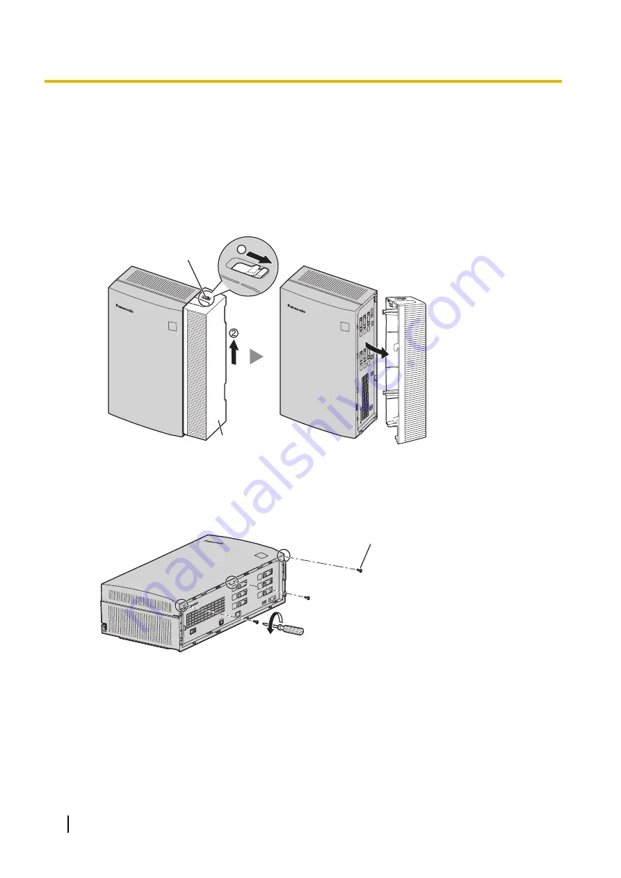 Panasonic KX-TVM50 Installation Manual Download Page 42