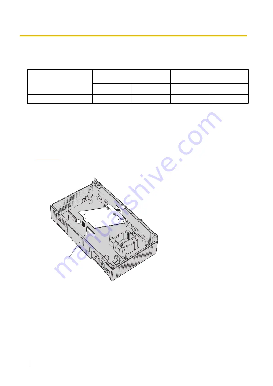 Panasonic KX-TVM50 Installation Manual Download Page 50