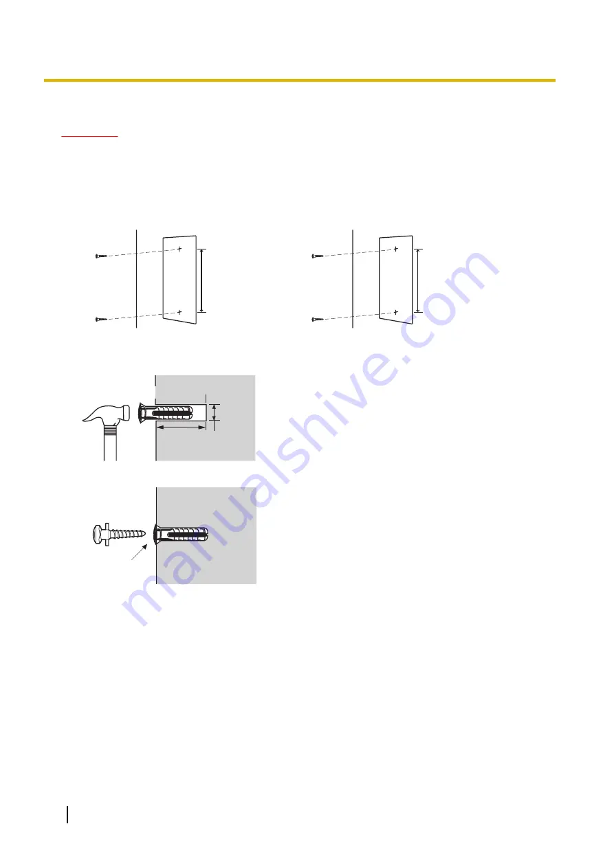 Panasonic KX-TVM50 Installation Manual Download Page 78