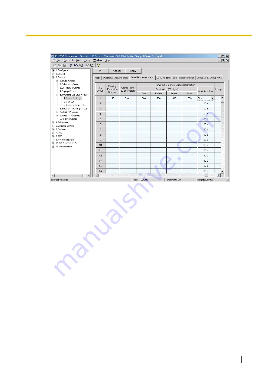 Panasonic KX-TVM50 Installation Manual Download Page 103