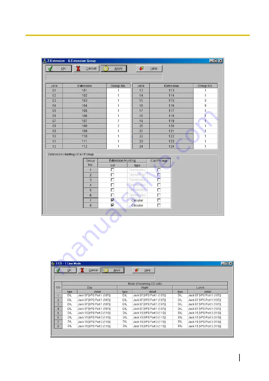 Panasonic KX-TVM50 Скачать руководство пользователя страница 107