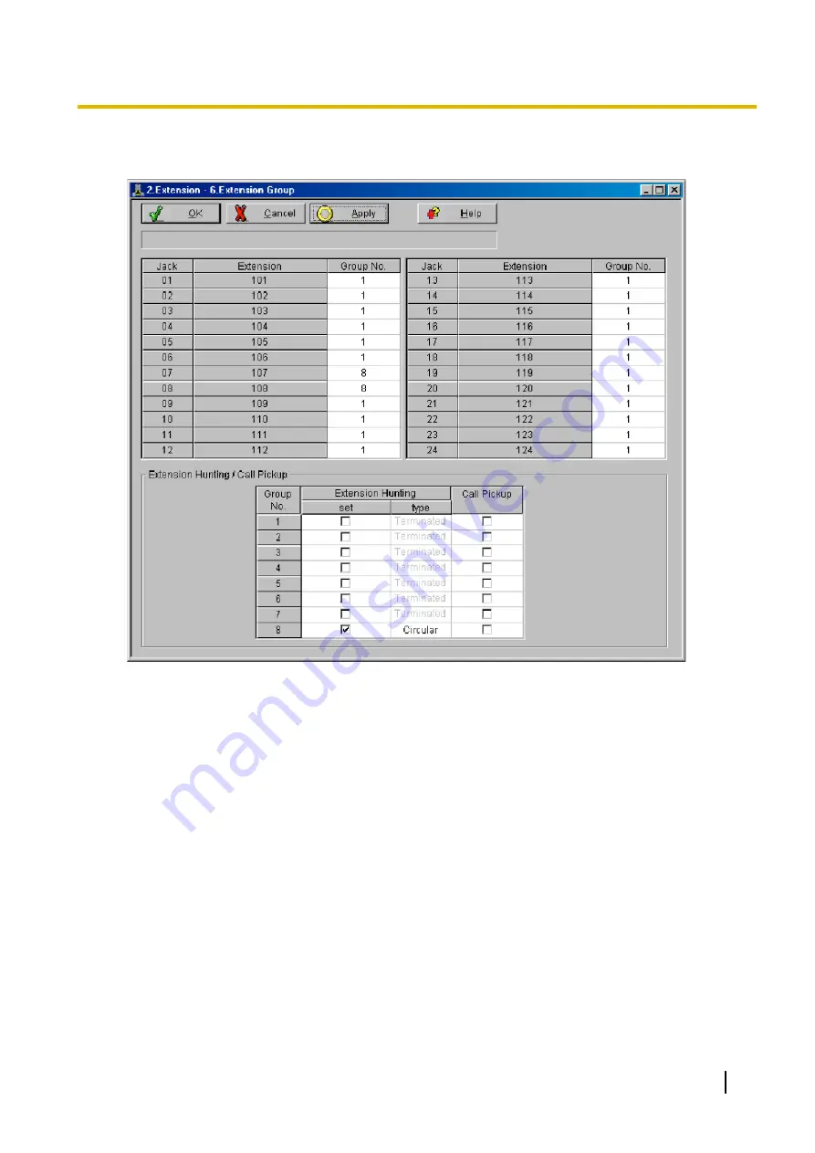 Panasonic KX-TVM50 Installation Manual Download Page 141