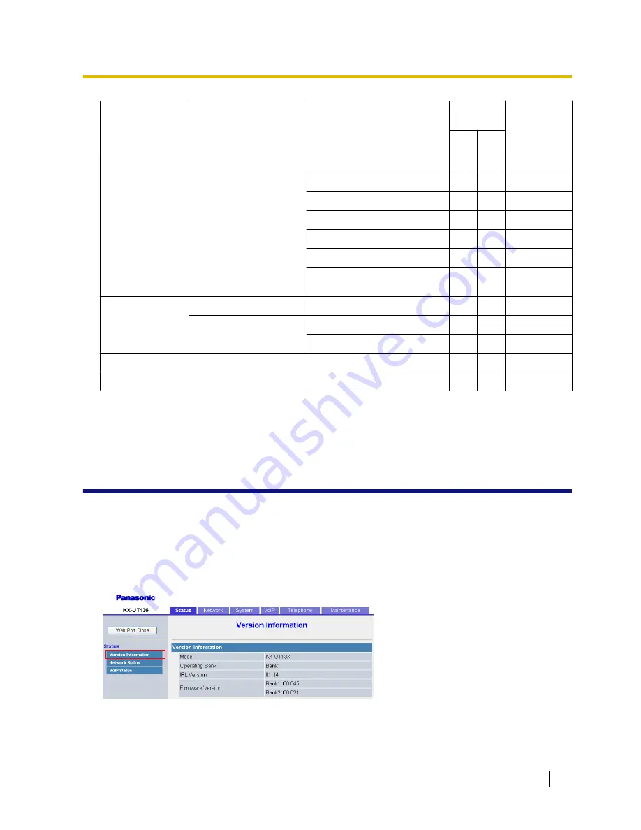 Panasonic KX-UT133-B Administrator'S Manual Download Page 65