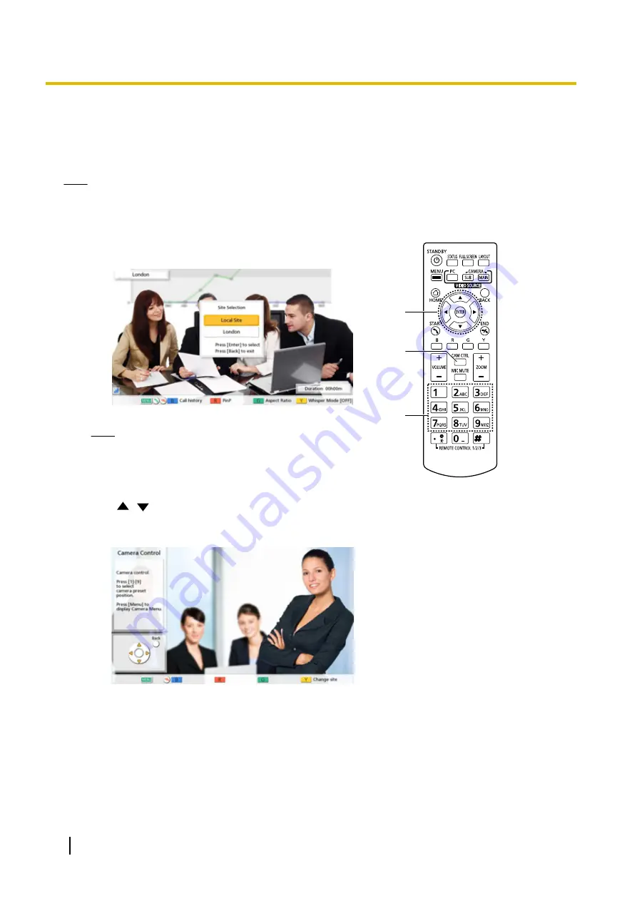 Panasonic KX-VC1600SX User Manual Download Page 80