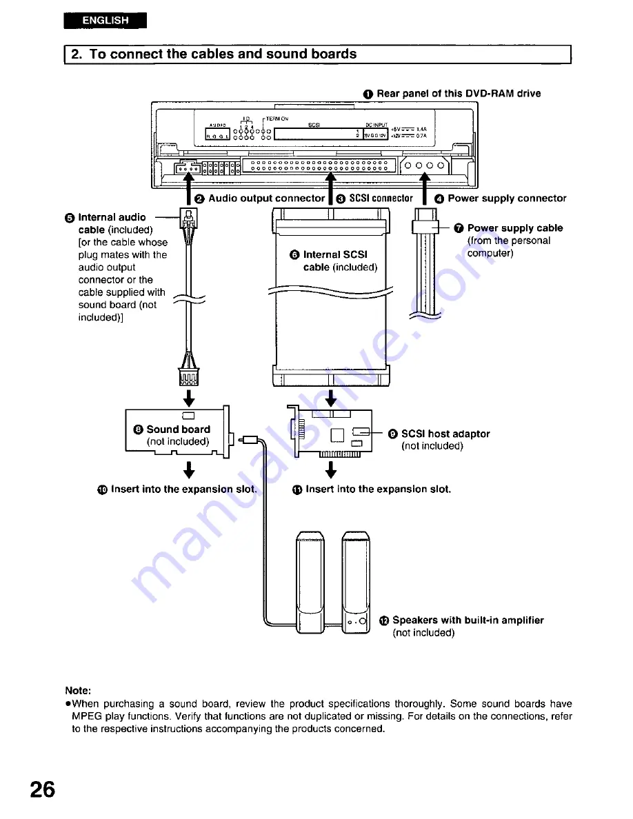 Panasonic LF-D103E User Manual Download Page 26