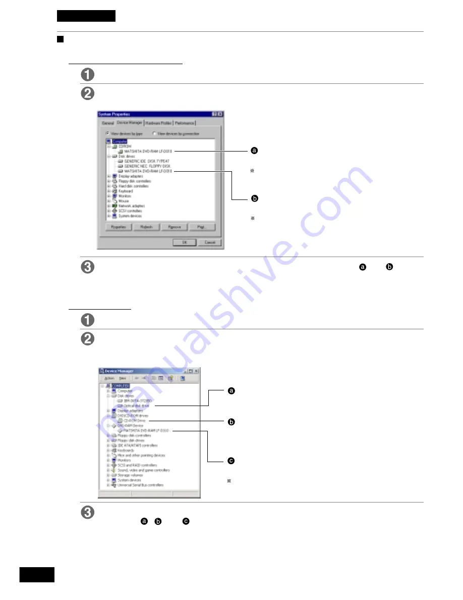 Panasonic LF-D321U Operating Instructions Manual Download Page 48