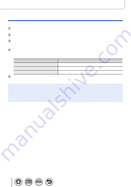 Panasonic LUMIX DC-FZ81 Operating Instructions Manual Download Page 262