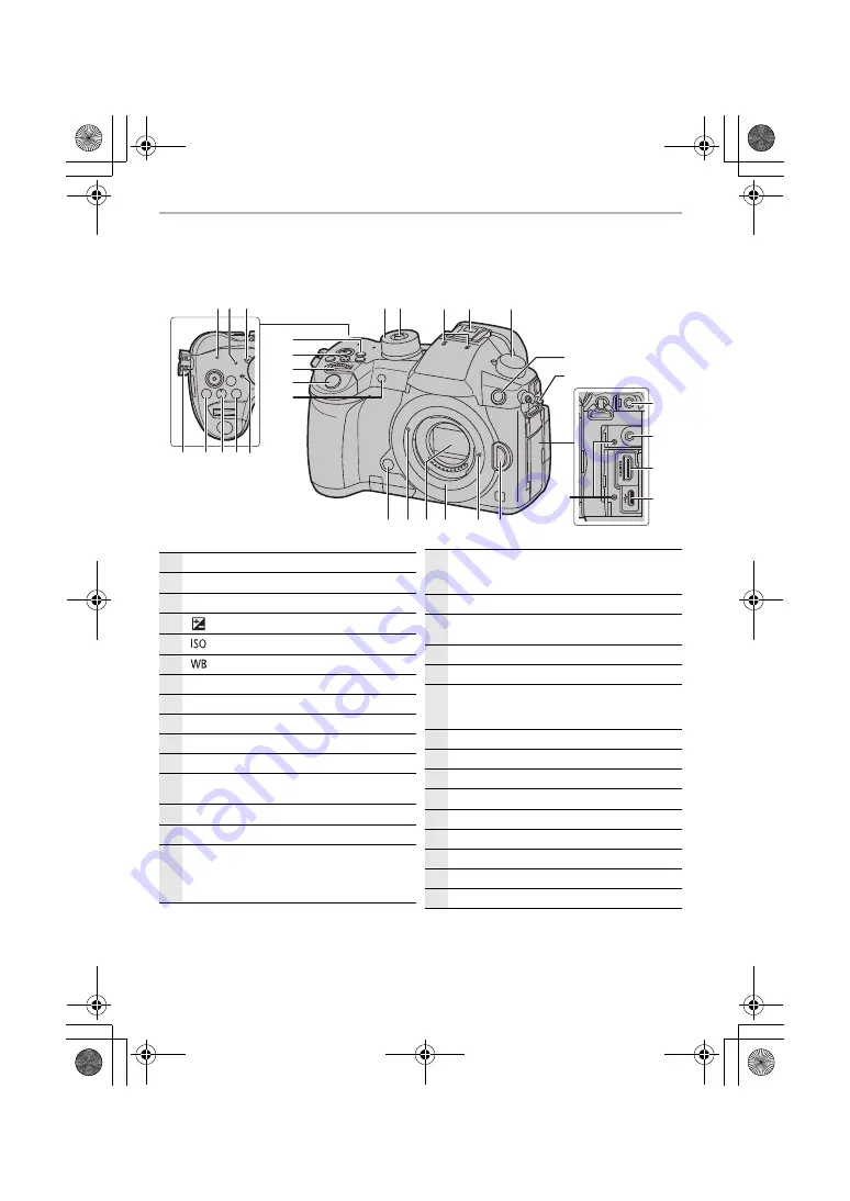 Panasonic Lumix DC-GH5KBODY Basic Operating Instructions Manual Download Page 16