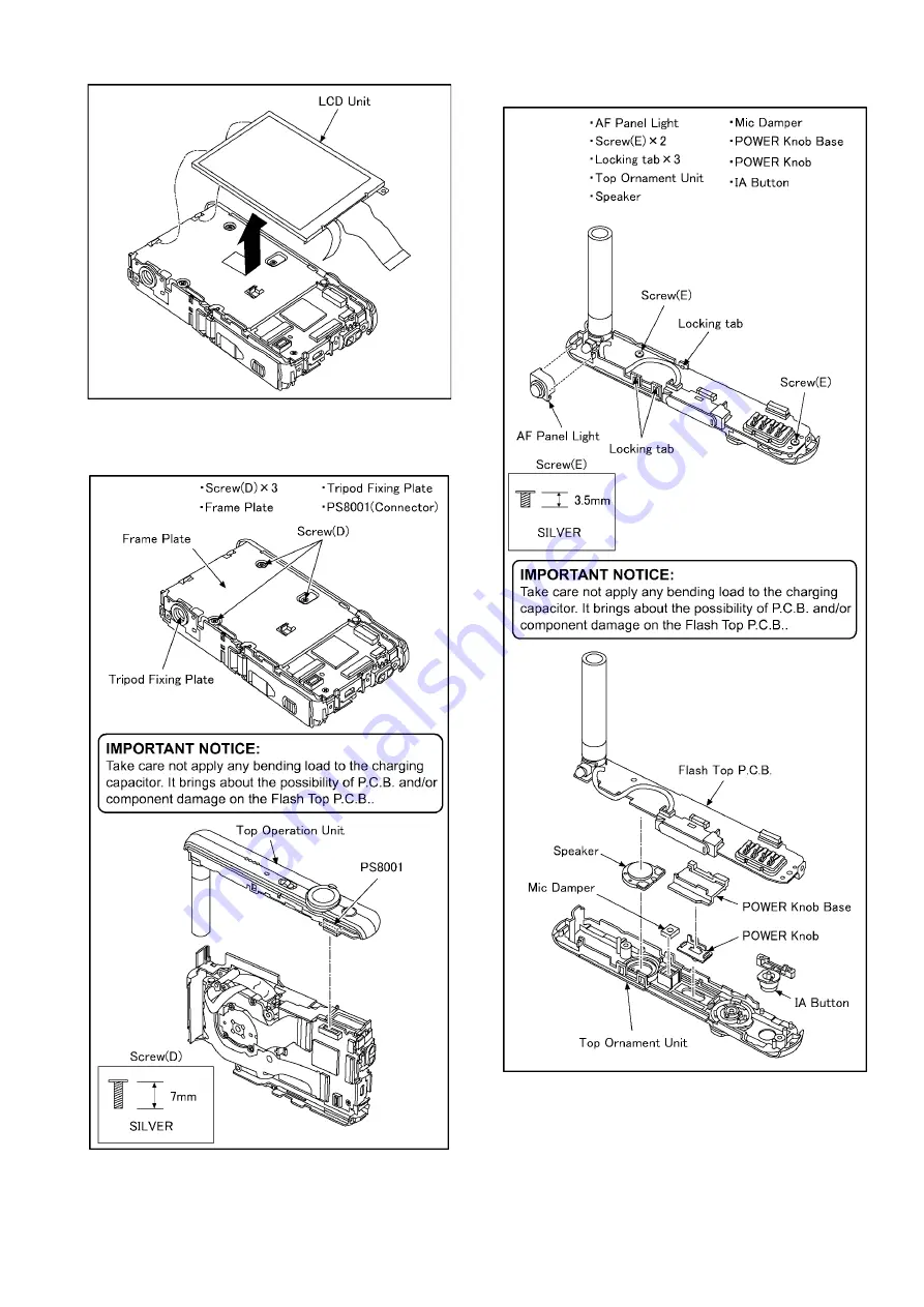 Panasonic LUMIX DMC-FS11EB Service Manual Download Page 25