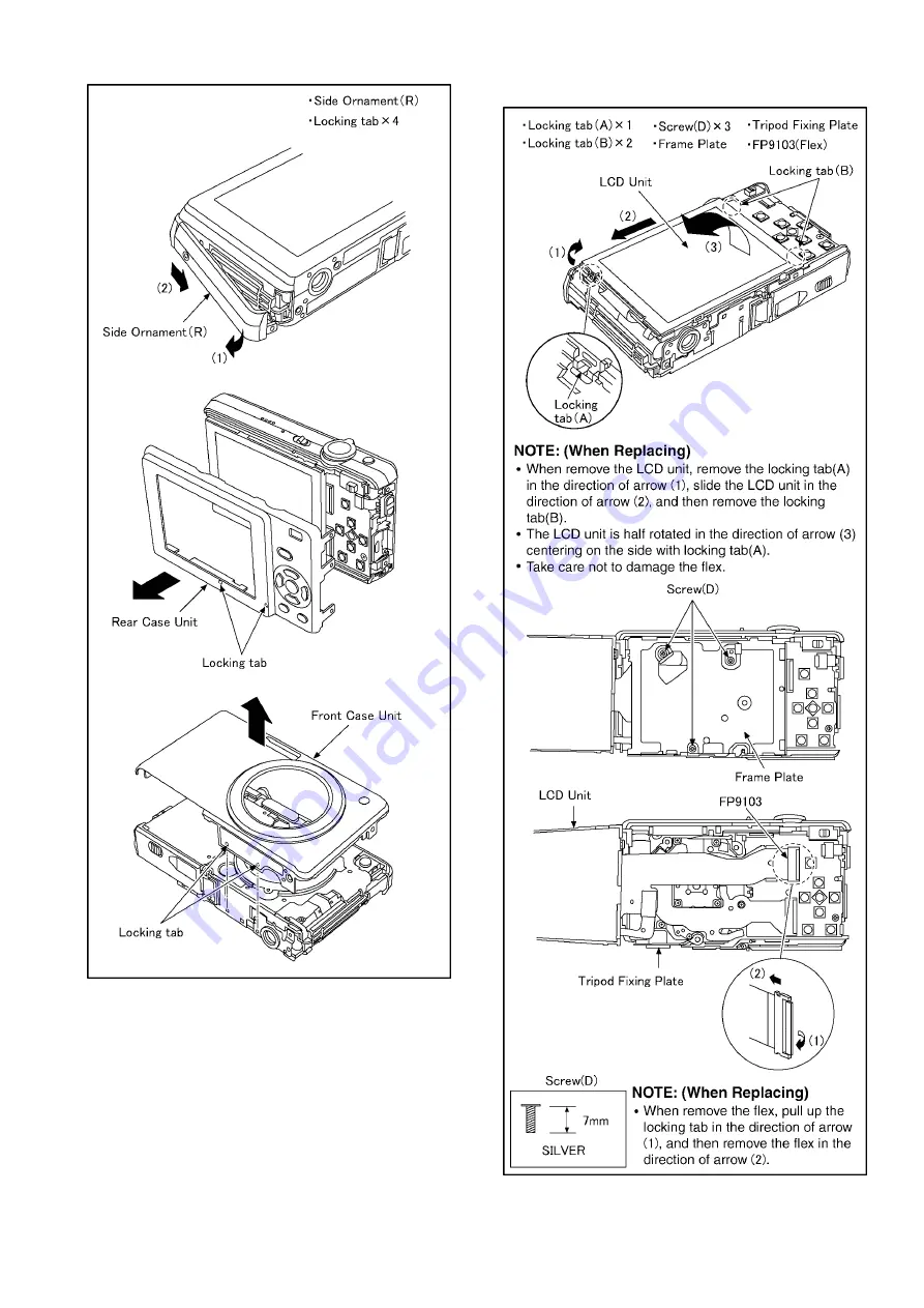 Panasonic Lumix DMC-FS15P Service Manual Download Page 23