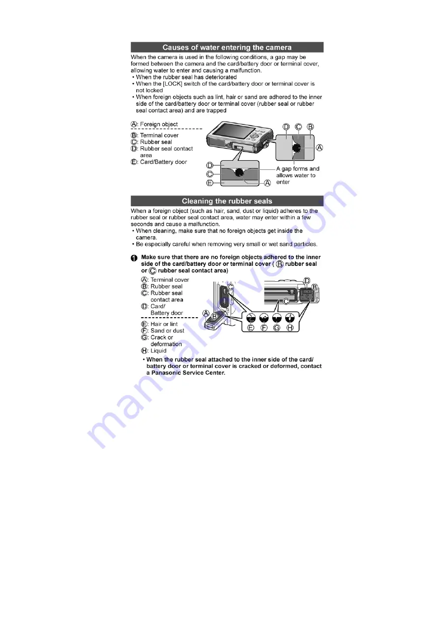 Panasonic Lumix DMC-FT10EB Service Manual Download Page 19