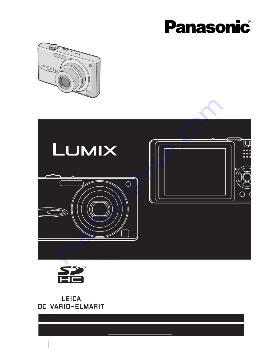 Panasonic Lumix DMC-FX30 Operating Instructions Manual Download Page 1