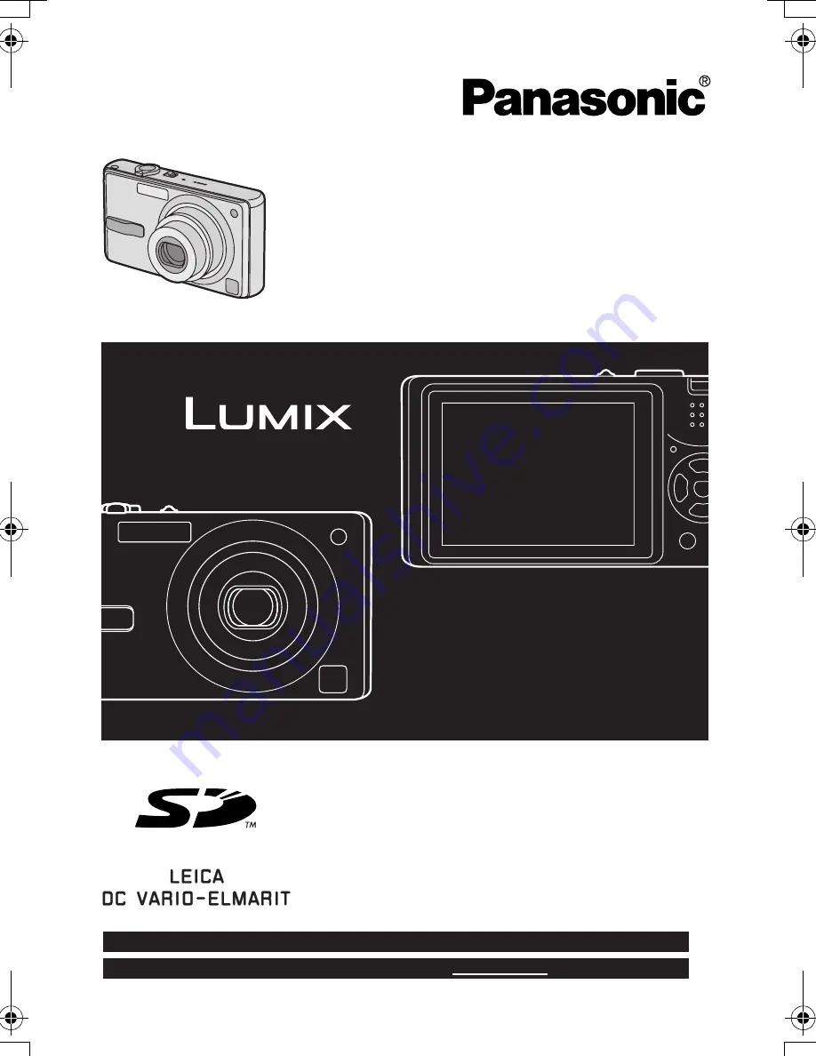 Panasonic Lumix DMC-FX7 Operating Instructions Manual Download Page 1