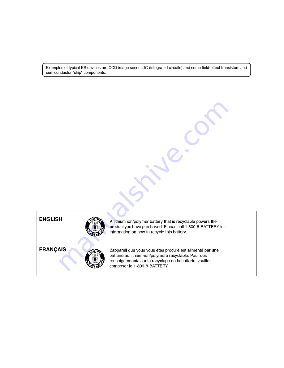 Panasonic Lumix DMC-FZ7PP Service Manual Download Page 5