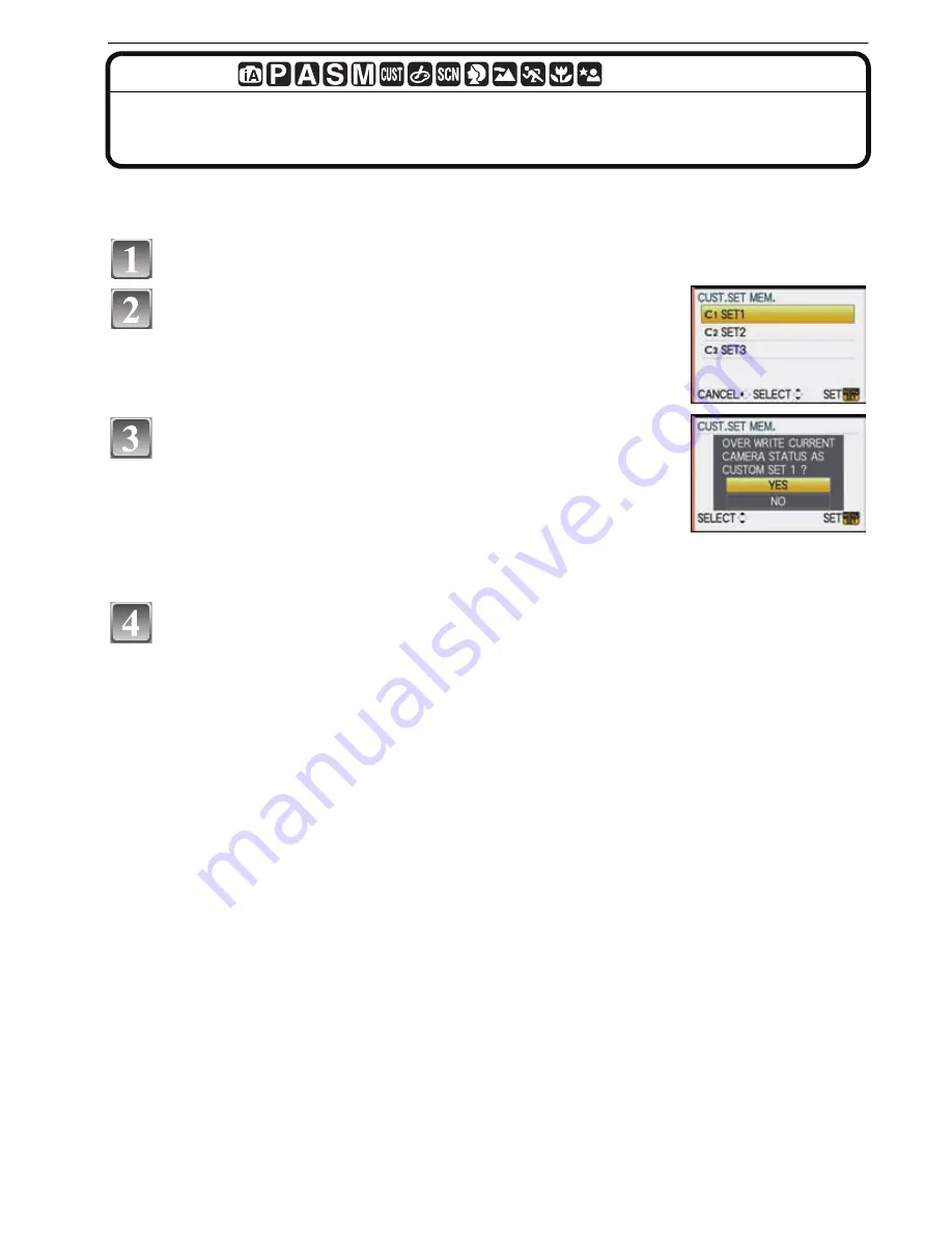 Panasonic Lumix DMC-G1 Operating Instructions Manual Download Page 96