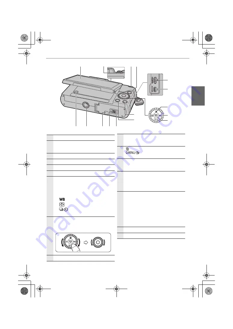 Panasonic LUMIX DMC-GF7WSG Basic Operating Instructions Manual Download Page 11