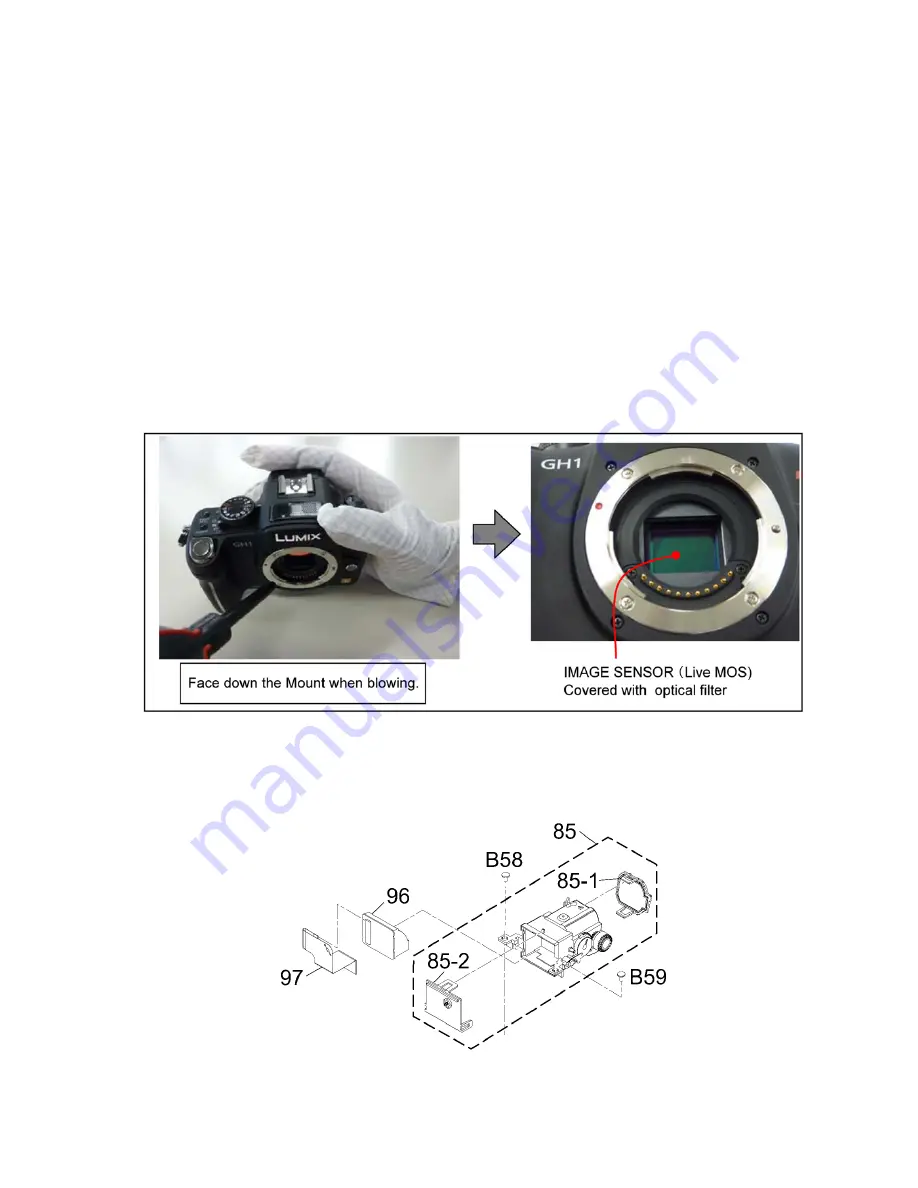 Panasonic Lumix DMC-GH1KPP Service Manual Download Page 57