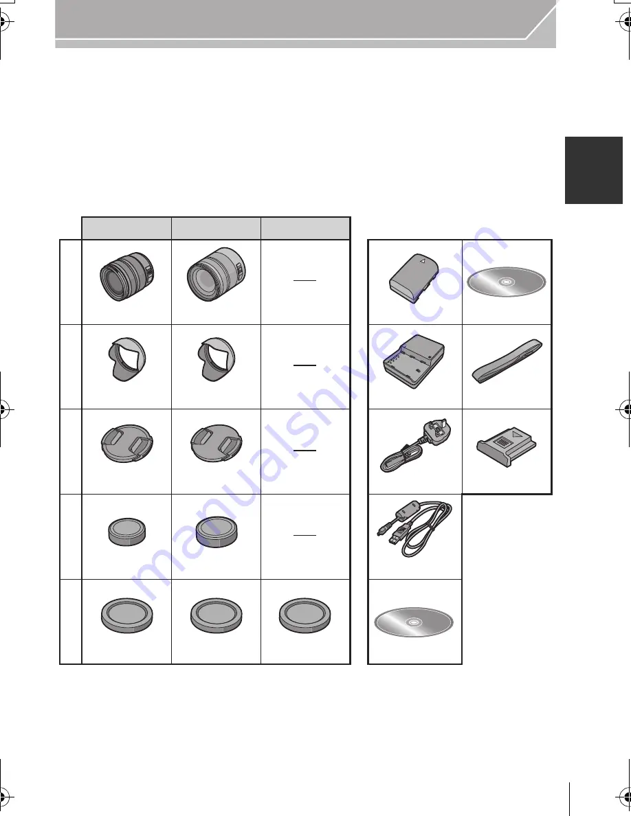 Panasonic Lumix DMC-GH3A Basic Operating Instructions Manual Download Page 11