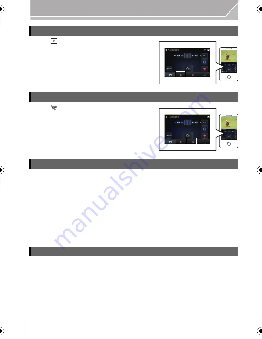 Panasonic Lumix DMC-GH3A Basic Operating Instructions Manual Download Page 62