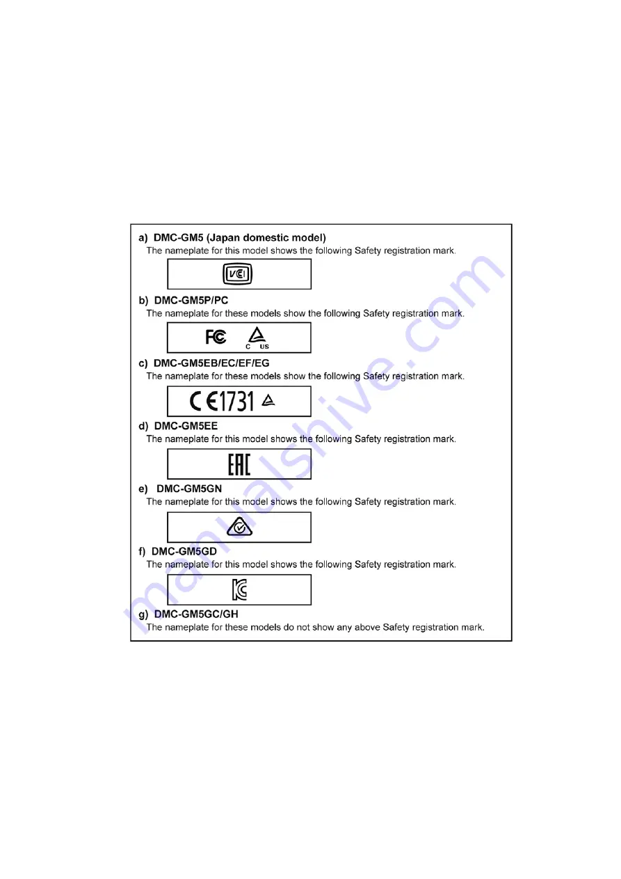 Panasonic Lumix DMC-GM5KP Service Manual Download Page 15