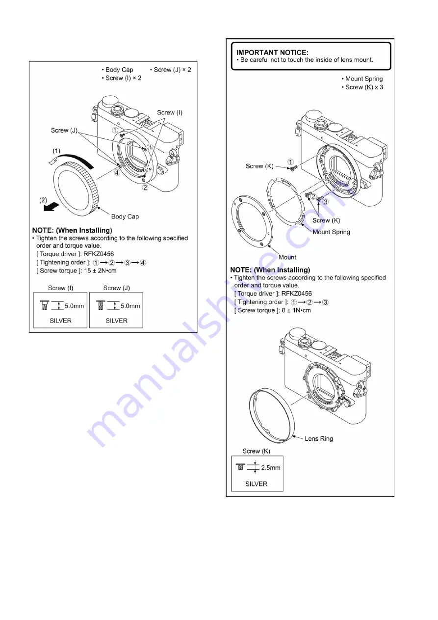 Panasonic Lumix DMC-GM5KP Service Manual Download Page 44