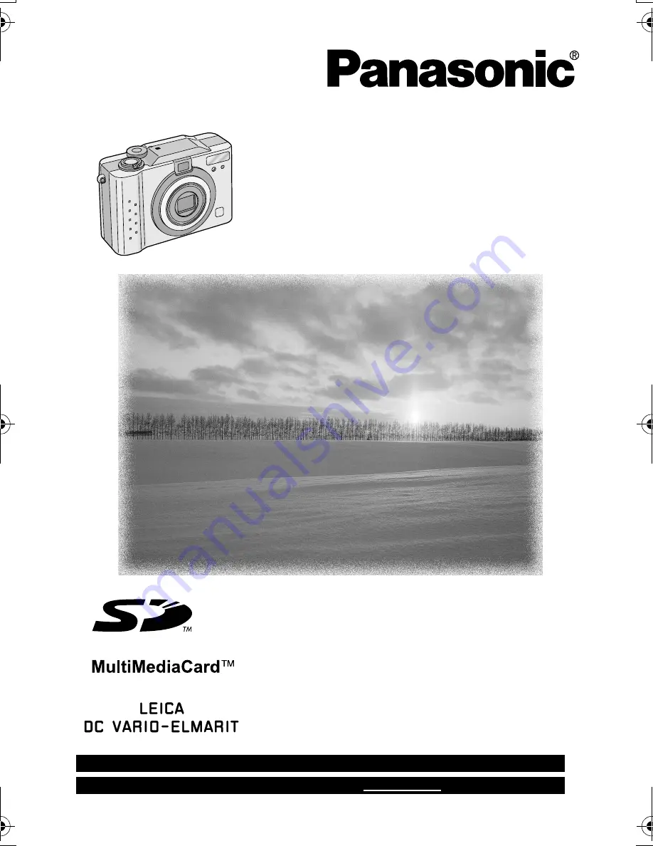 Panasonic Lumix DMC-LC20 Operating Instructions Manual Download Page 1