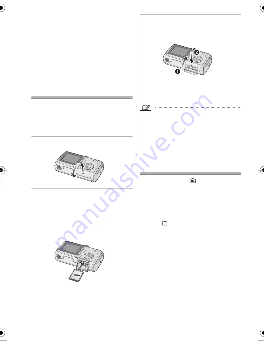 Panasonic Lumix DMC-LS2 Operating Instructions Manual Download Page 16