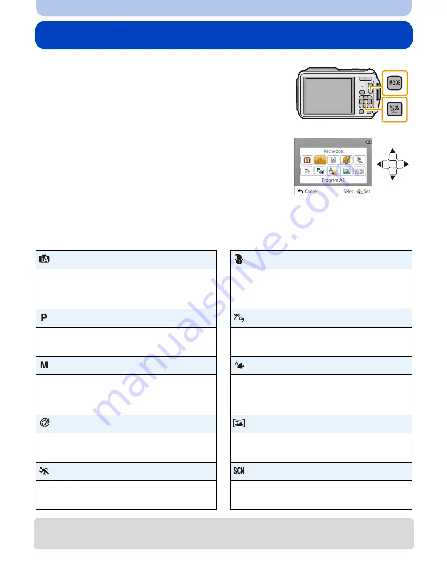 Panasonic Lumix DMC-TS5D Owner'S Manual Download Page 31