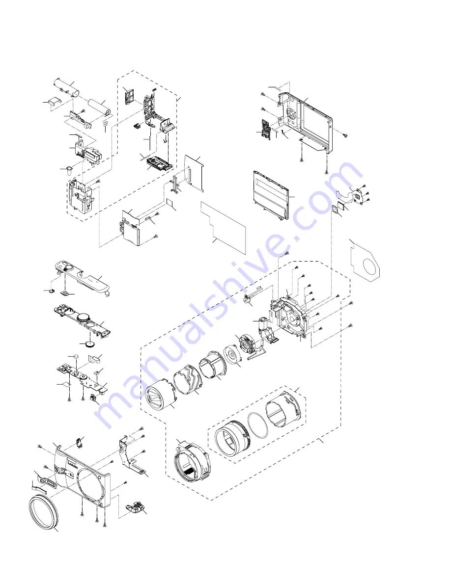 Panasonic Lumix DMC-TZ3EB Service Manual Download Page 58