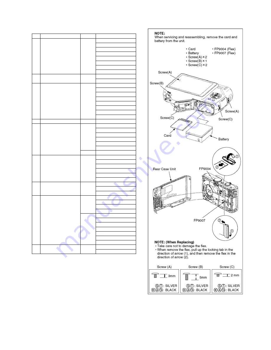 Panasonic Lumix DMC-TZ5P Service Manual Download Page 23