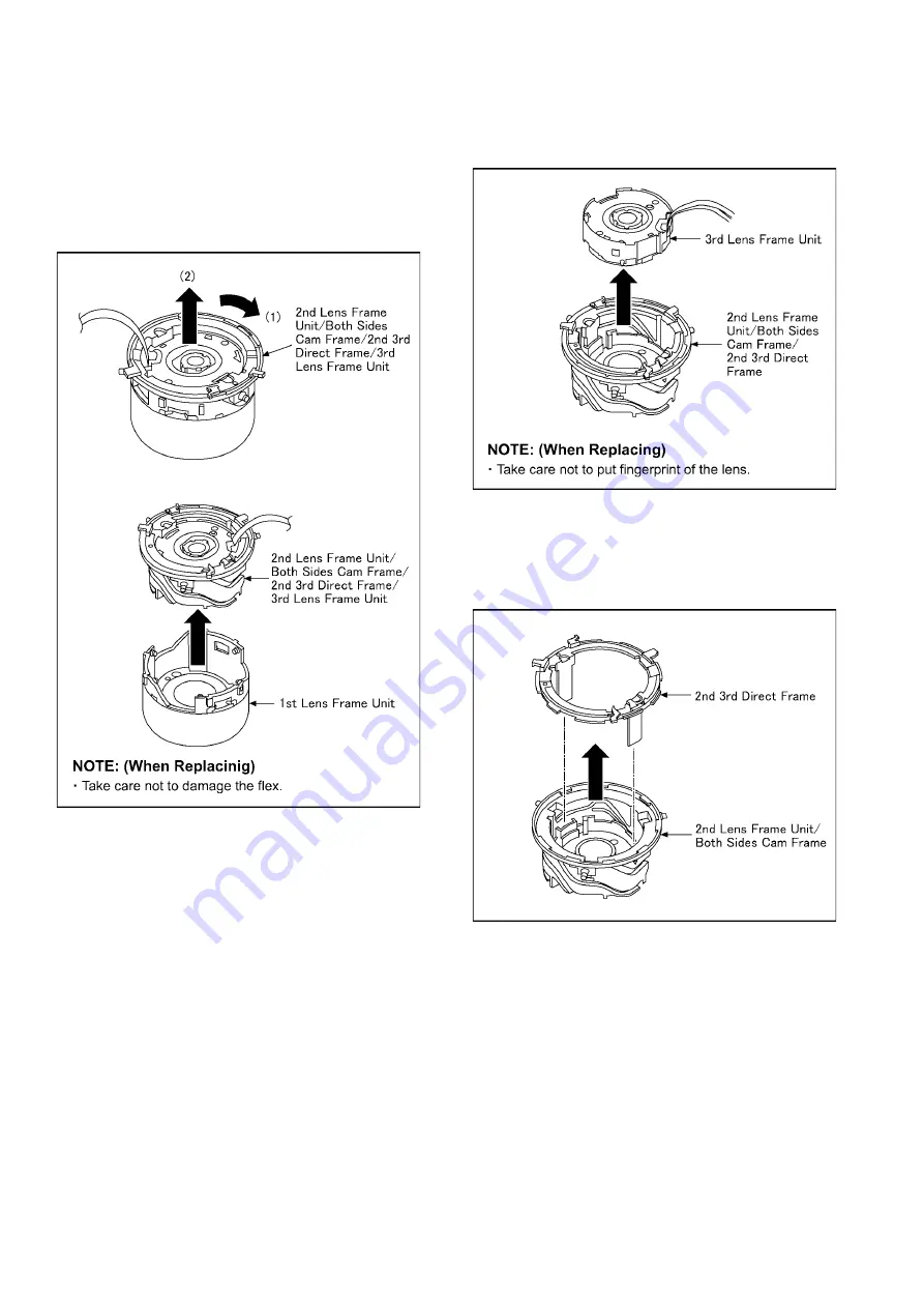 Panasonic LUMIX DMC-ZX3EB Service Manual Download Page 34