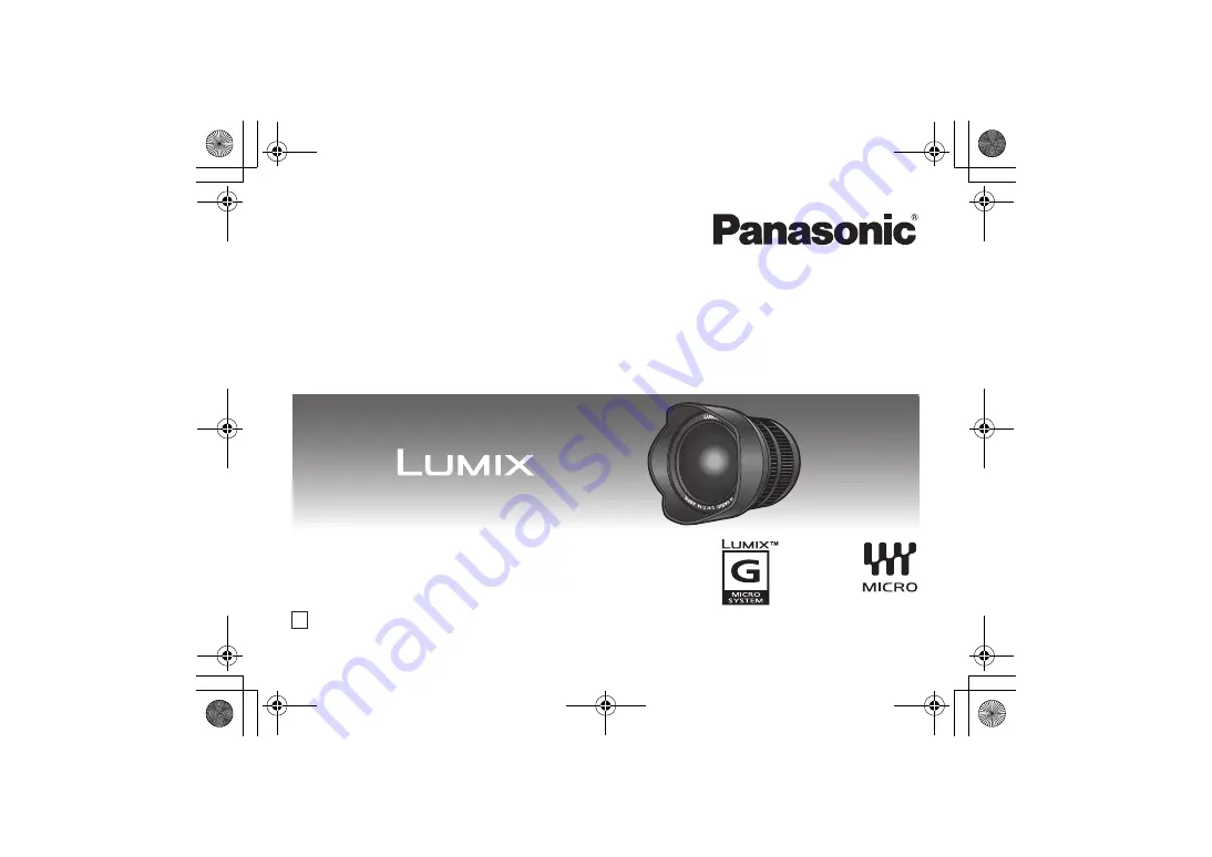 Panasonic LUMIX H-F007014E Скачать руководство пользователя страница 1