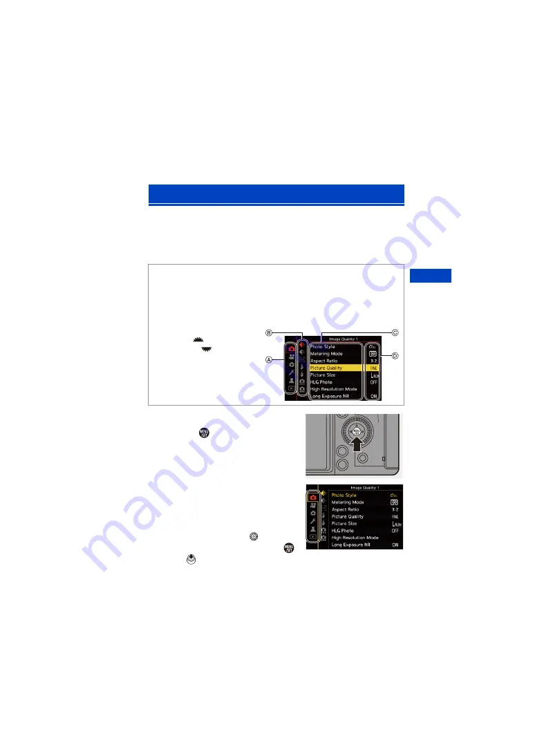 Panasonic Lumix S1R Operating Instructions Manual Download Page 73