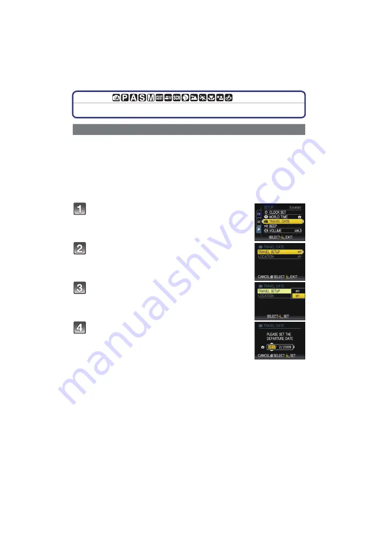 Panasonic Lumix VQT2F10 Operating Instructions Manual Download Page 124