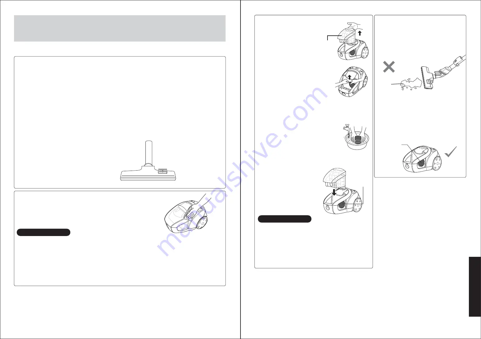 Panasonic MC-CL435 Скачать руководство пользователя страница 9