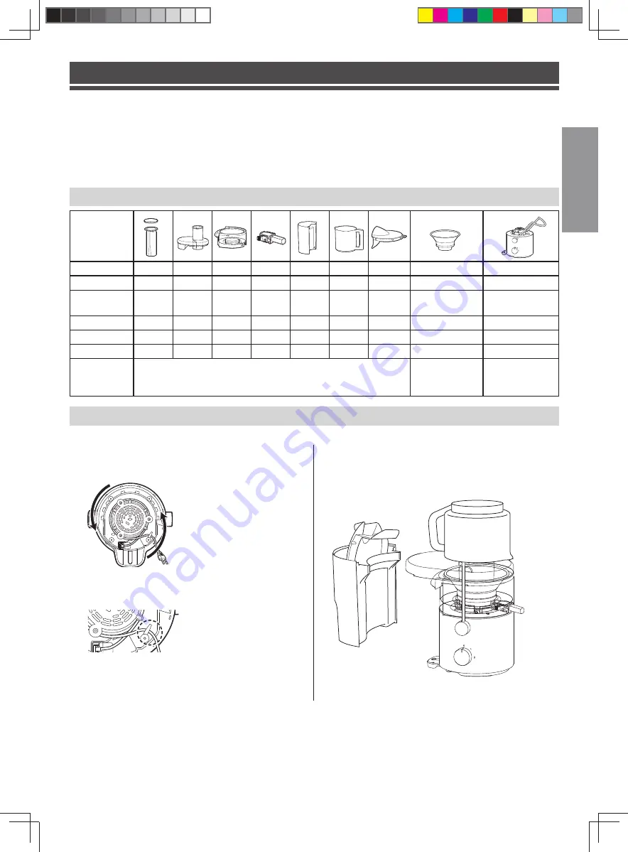 Panasonic MJ-CB100 Operating Instructions Manual Download Page 8