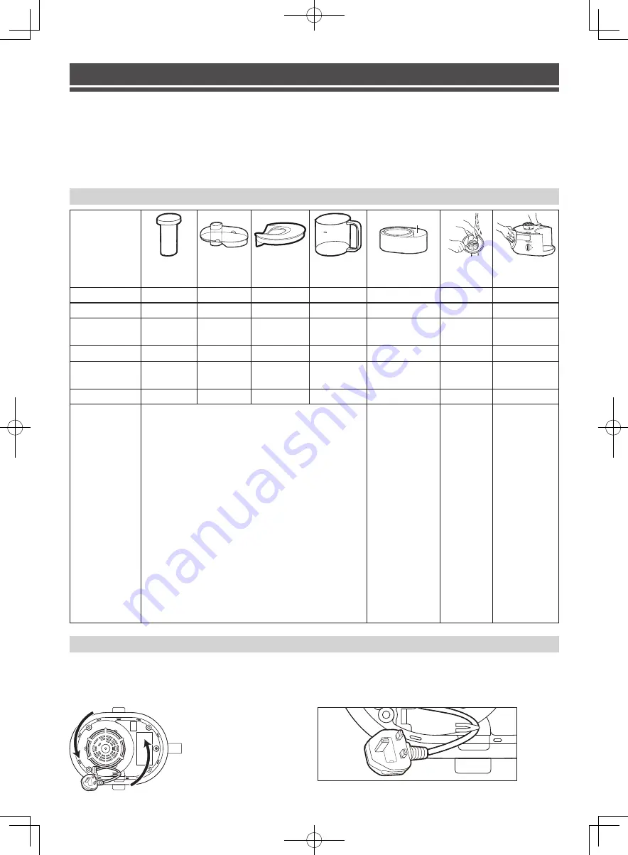 Panasonic MJ-CS100WSK Operating Instructions Manual Download Page 9