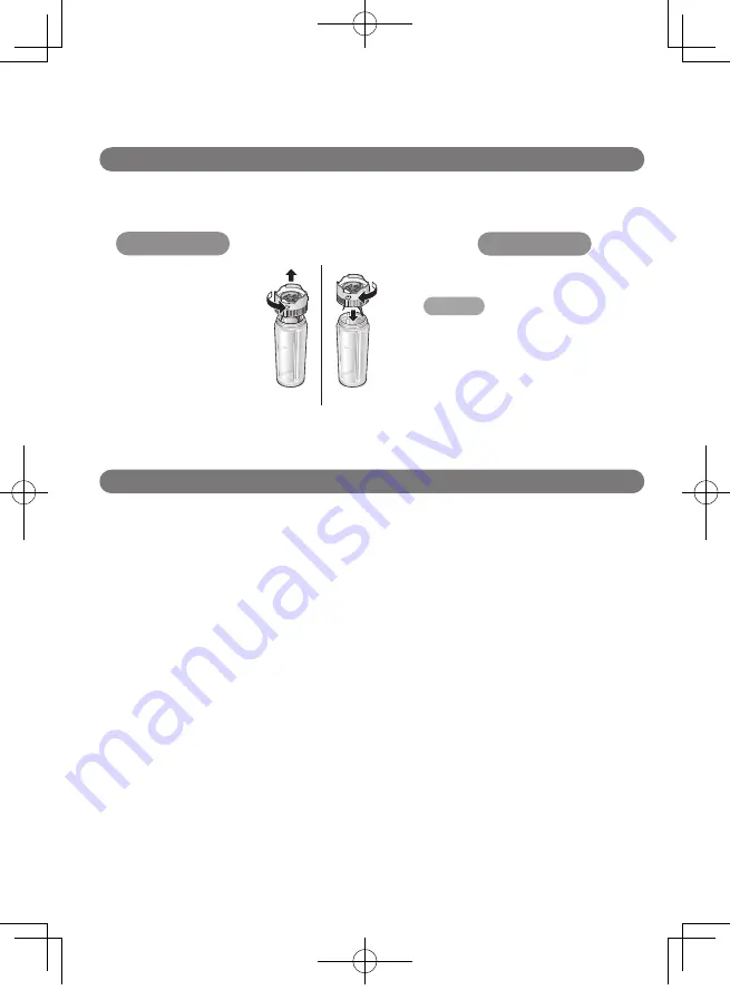 Panasonic MX-XP103 Operating Instructions Manual Download Page 9