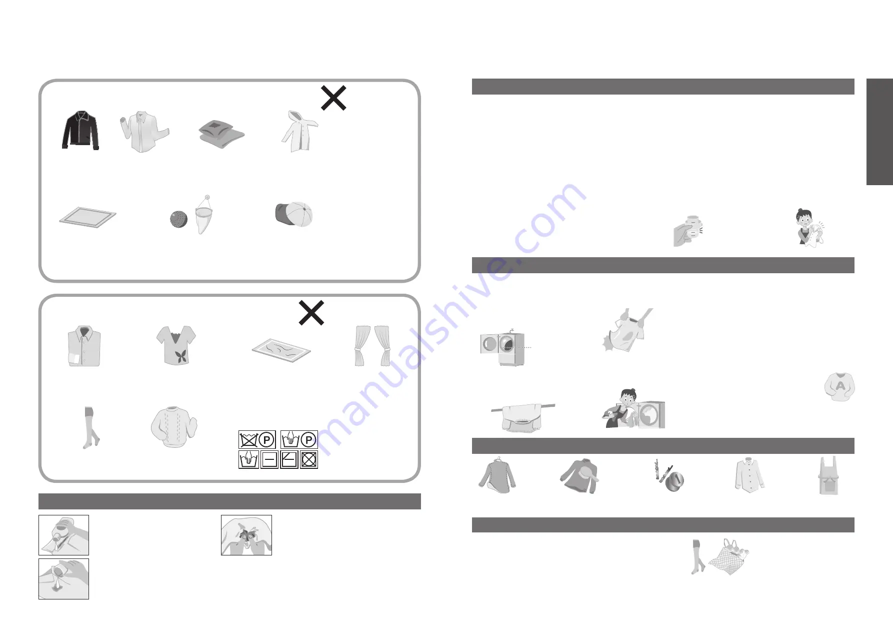 Panasonic NA-D106X1 WS3 Operating & Installation Instructions Manual Download Page 7