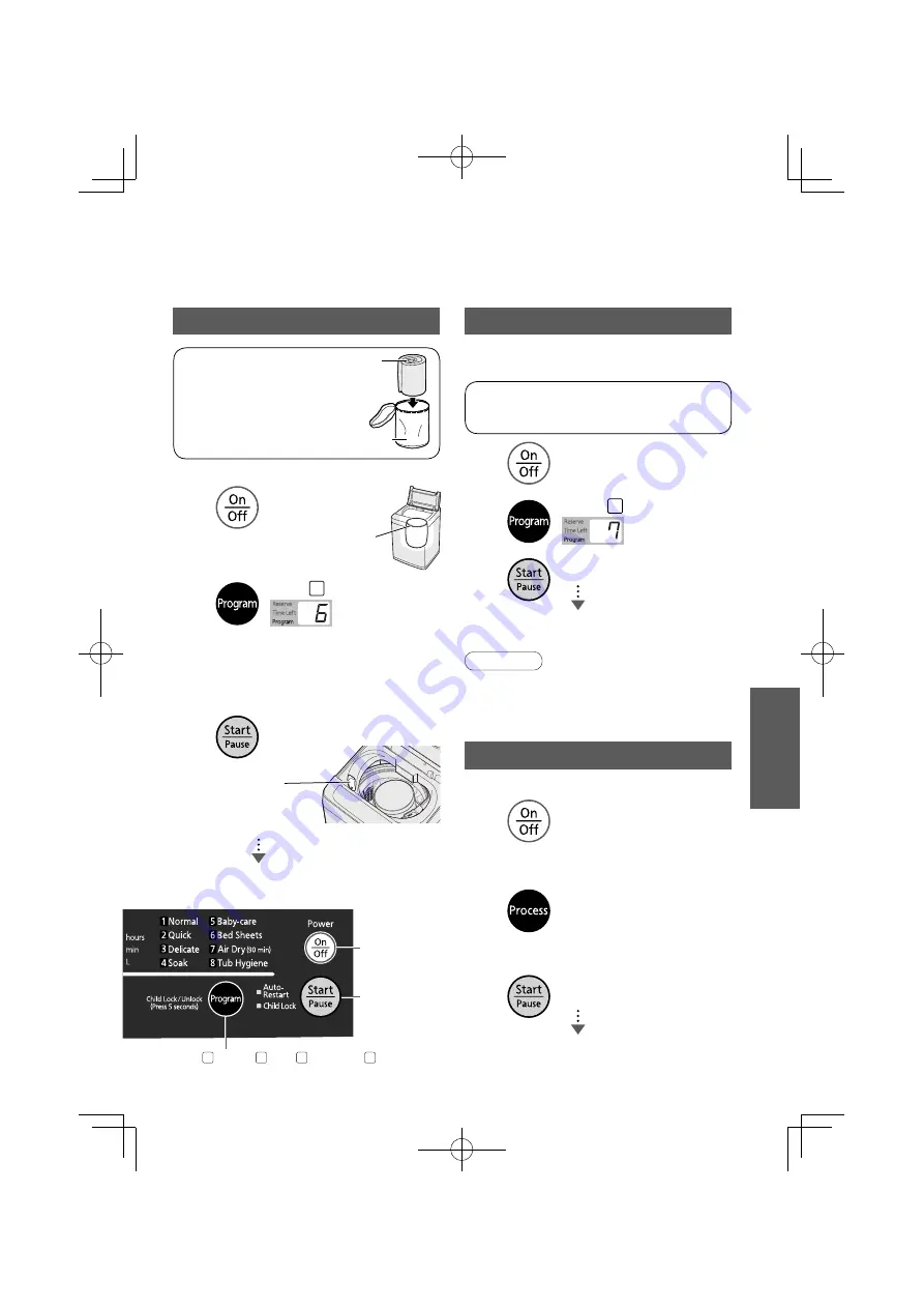 Panasonic NA-F70B5 Скачать руководство пользователя страница 9