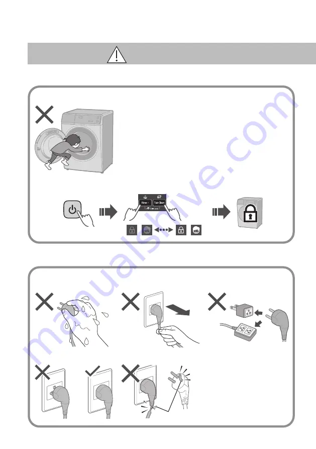 Panasonic NA-S106FR1 Operating & Installation Instructions Manual Download Page 2