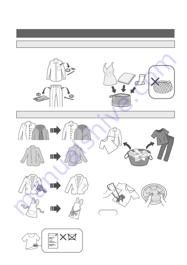 Panasonic NA-S106FR1 Operating & Installation Instructions Manual Download Page 8