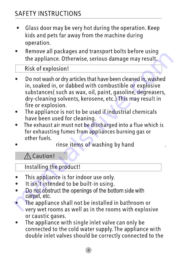 Panasonic NA-S107F2WBZ Operating Instructions Manual Download Page 5