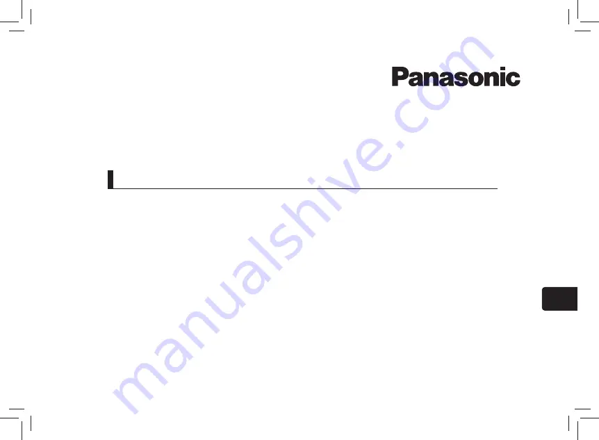 Panasonic nanoe EH-NA9J-K825 Operating Instructions Manual Download Page 273